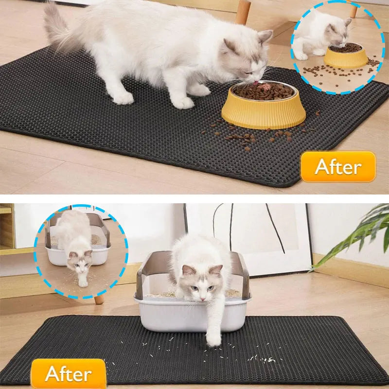 Double-Layer Litter Mat