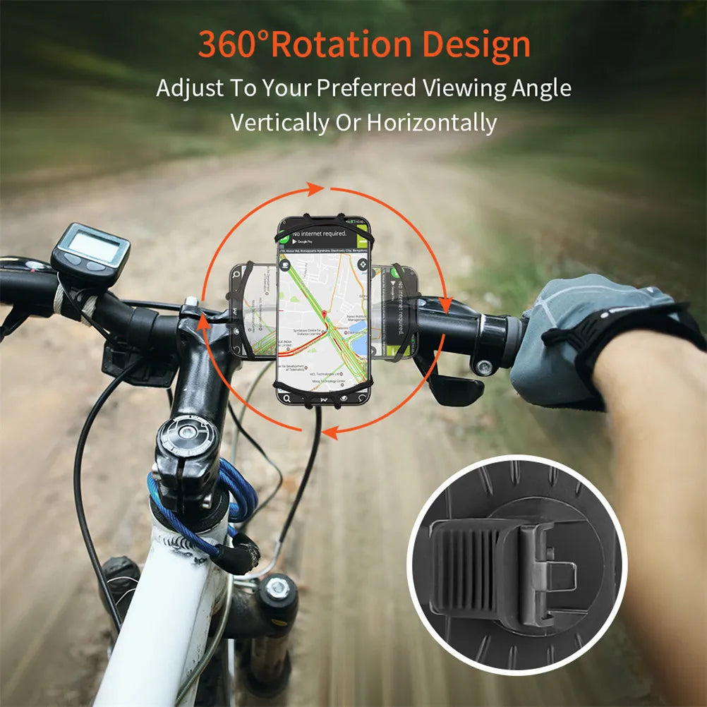 Elastic Silicone Bike Mount