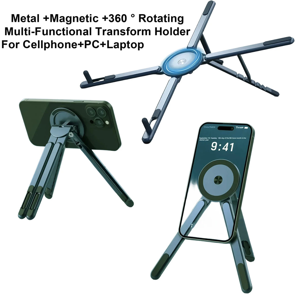 Foldable Magnetic Tripod Stand