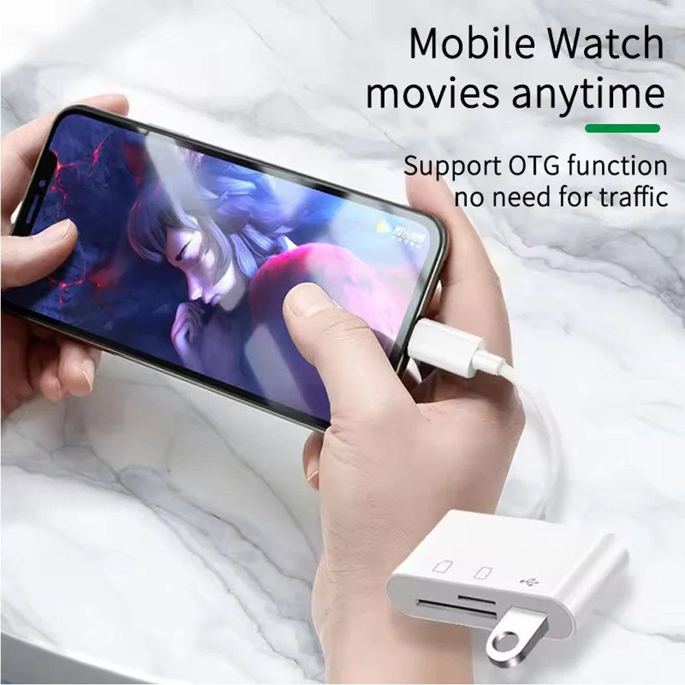 3-in-1 OTG Card Adapter