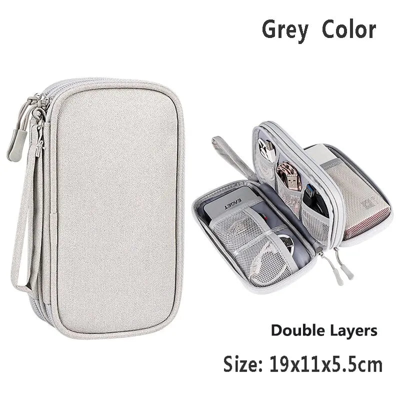 Travel Cable Storage Pouch