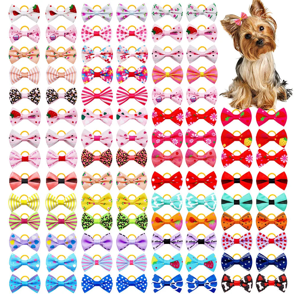Puppy Hair Bows Set