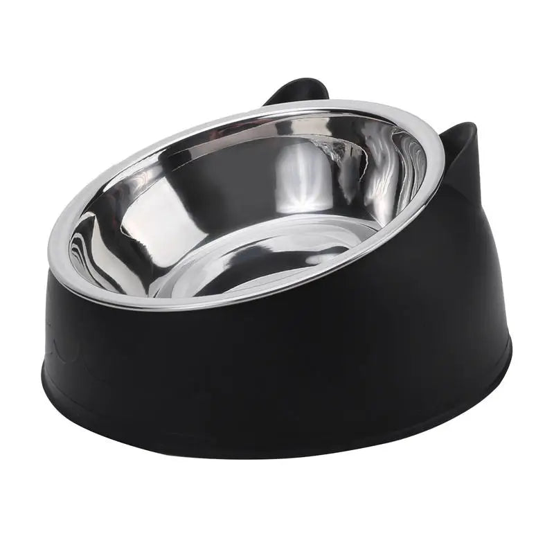 Inclined Stainless Pet Bowl