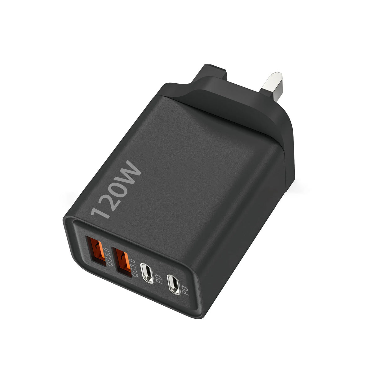 120W Type C Charger PD Fast Charging Phone Power Adapter For iPhone Samsung Xiaomi Quick Charge 3.0 EU/US/UK Plug Travel Charger