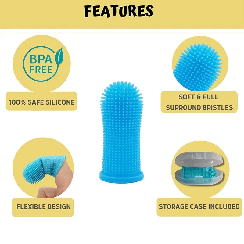 Soft Silicone Pet Toothbrush
