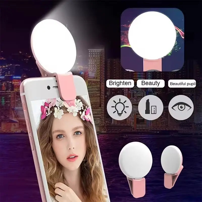 Clip-On Selfie Fill Light