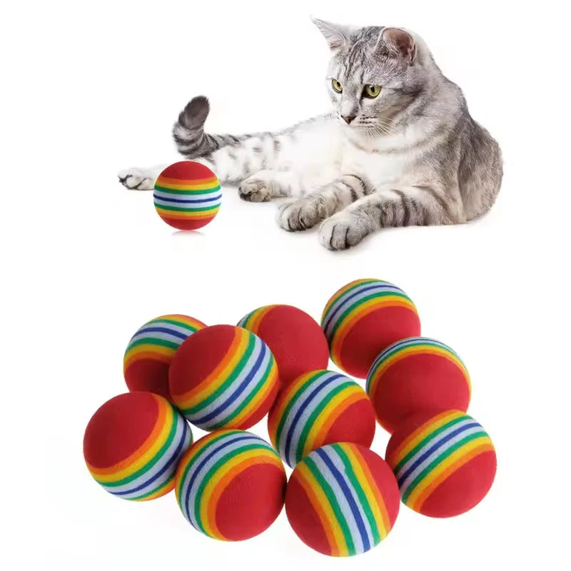 Rainbow EVA Chew Balls