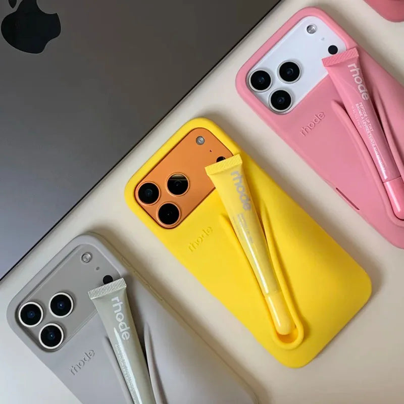 Lip Gloss Silicone iPhone Case