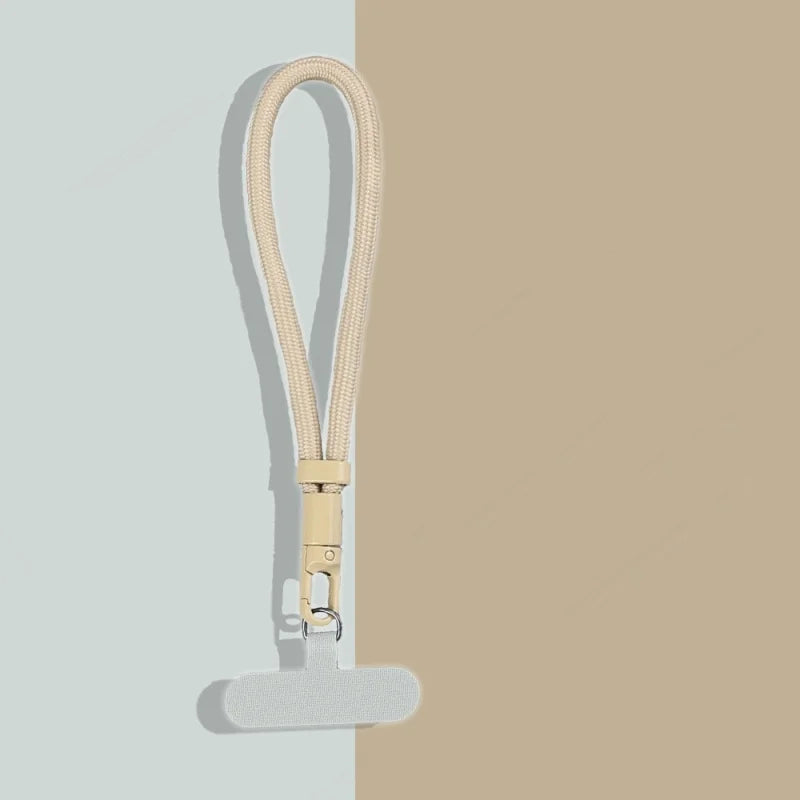 Universal Adjustable Mobile Phone Self-locking Anti-loss Lanyard for iPhone Samsung Short Wrist Strap Durable Cell Phone Strap