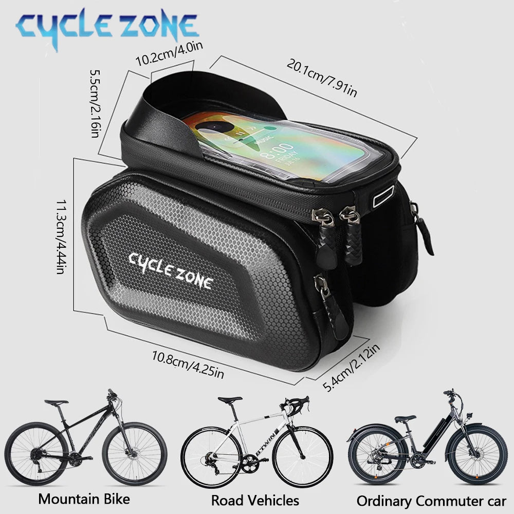 Touchscreen Bike Frame Bag