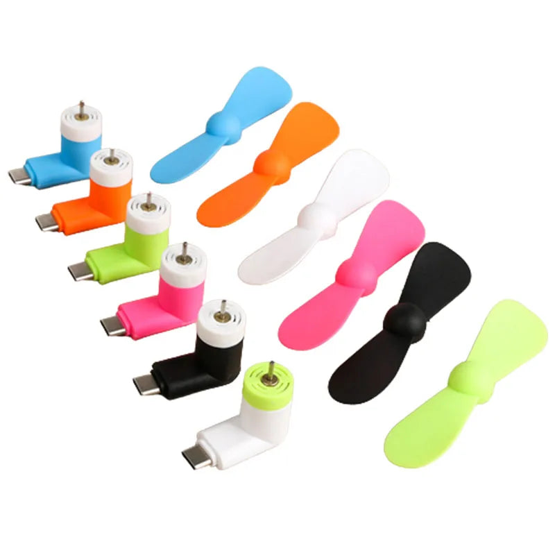 Portable USB Phone Fan