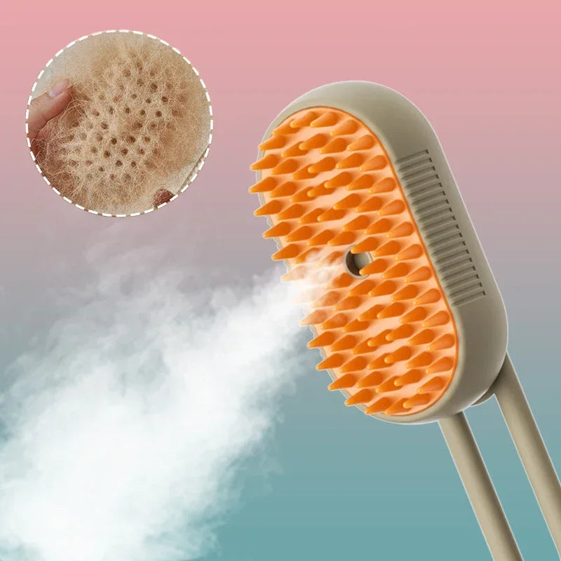 Steam Grooming Brush