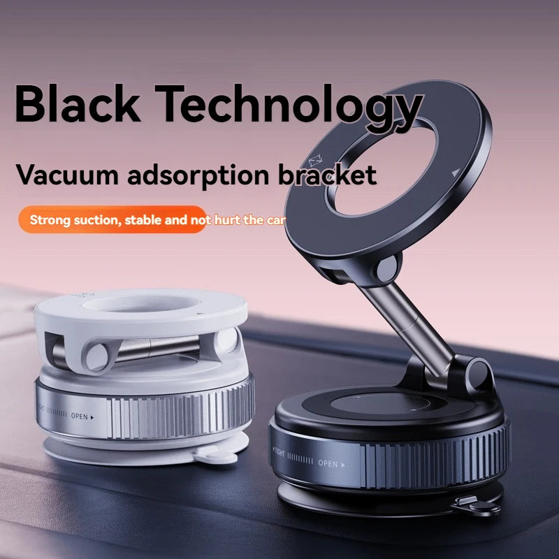 Magnetic Vacuum Car Phone Mount