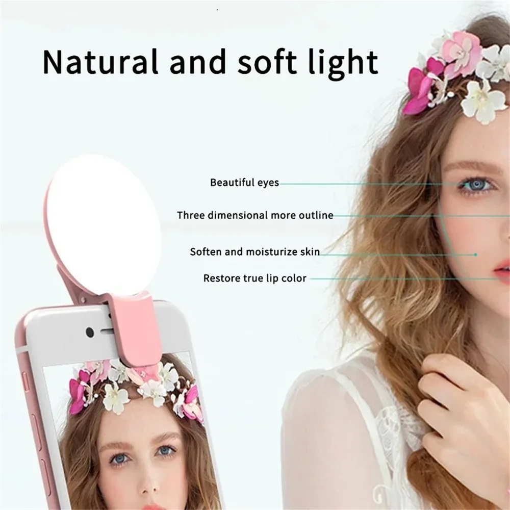 Clip-On Selfie Fill Light