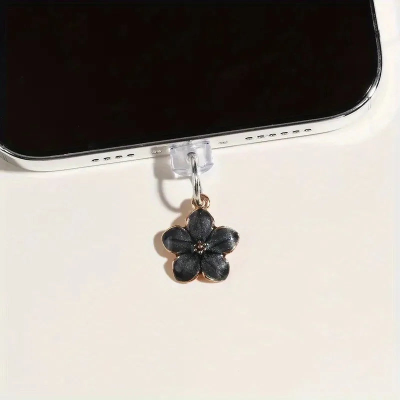Flower Charm Dust Plug