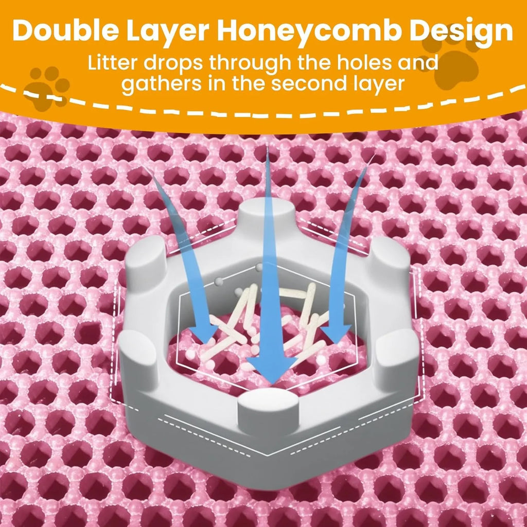 Double-Layer Litter Mat