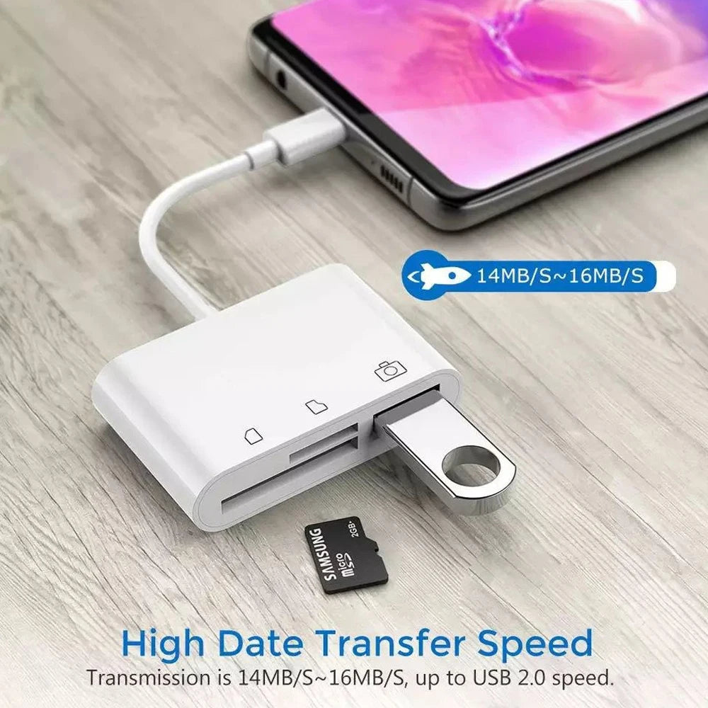 3-in-1 OTG Card Adapter