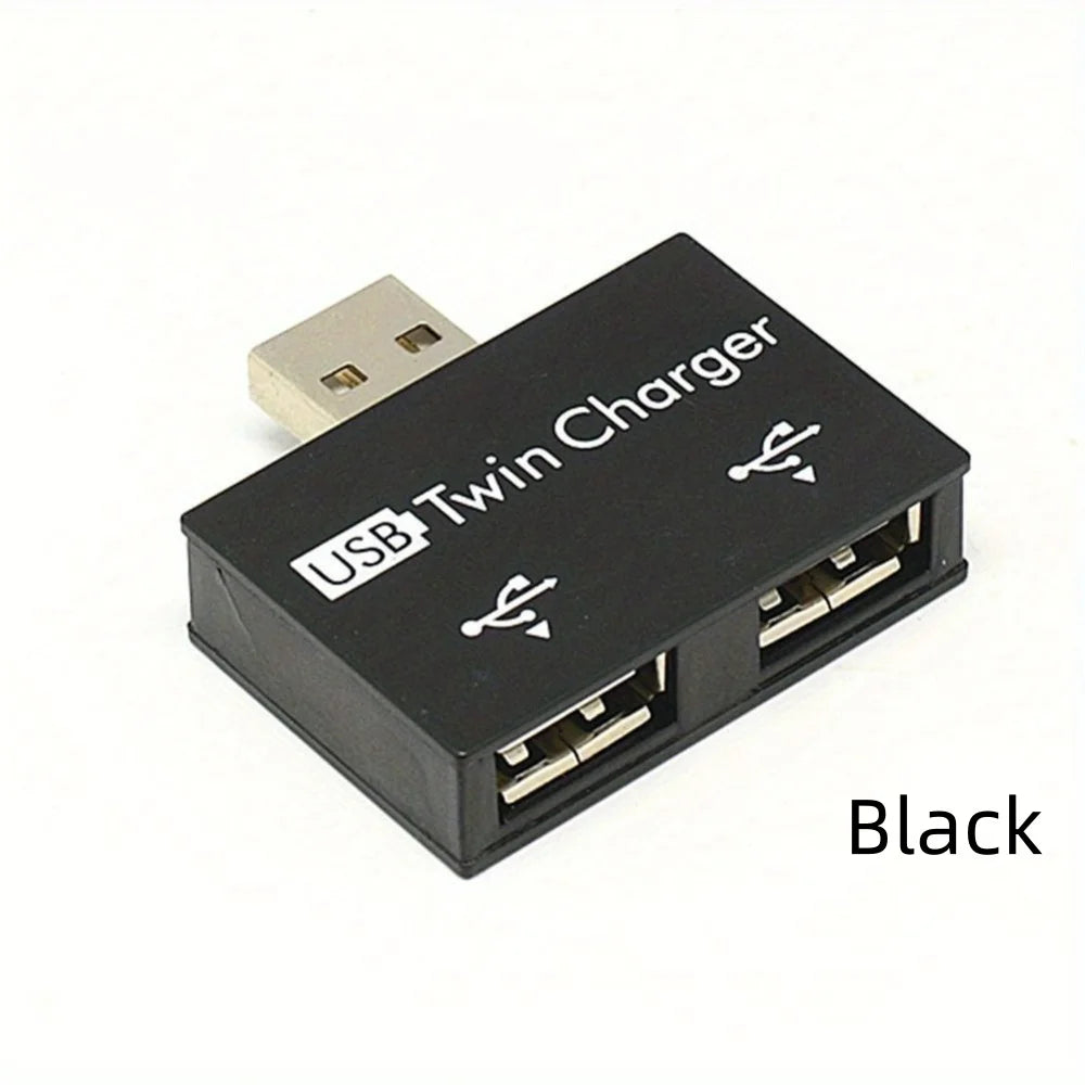 USB 2-Port Splitter Hub