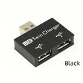 USB 2-Port Splitter Hub