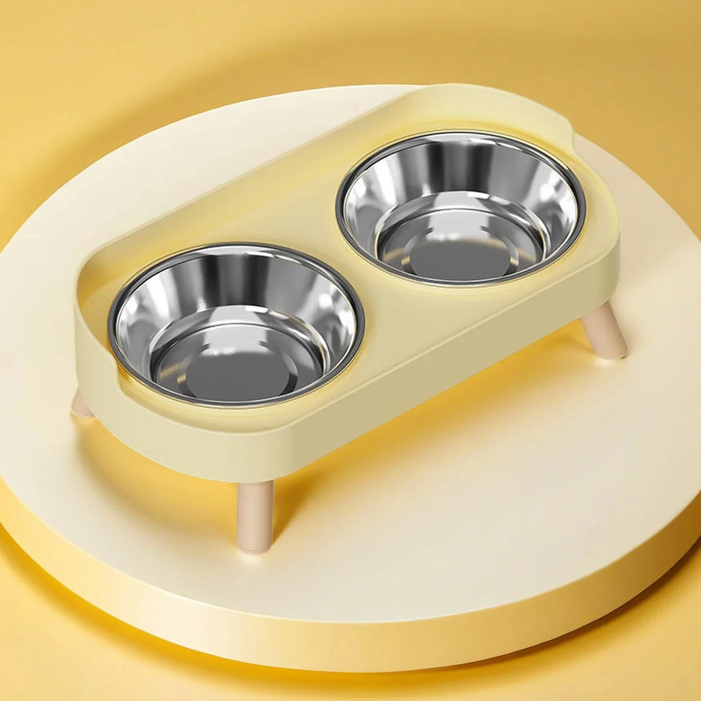 Dual Bowl Feeding Station
