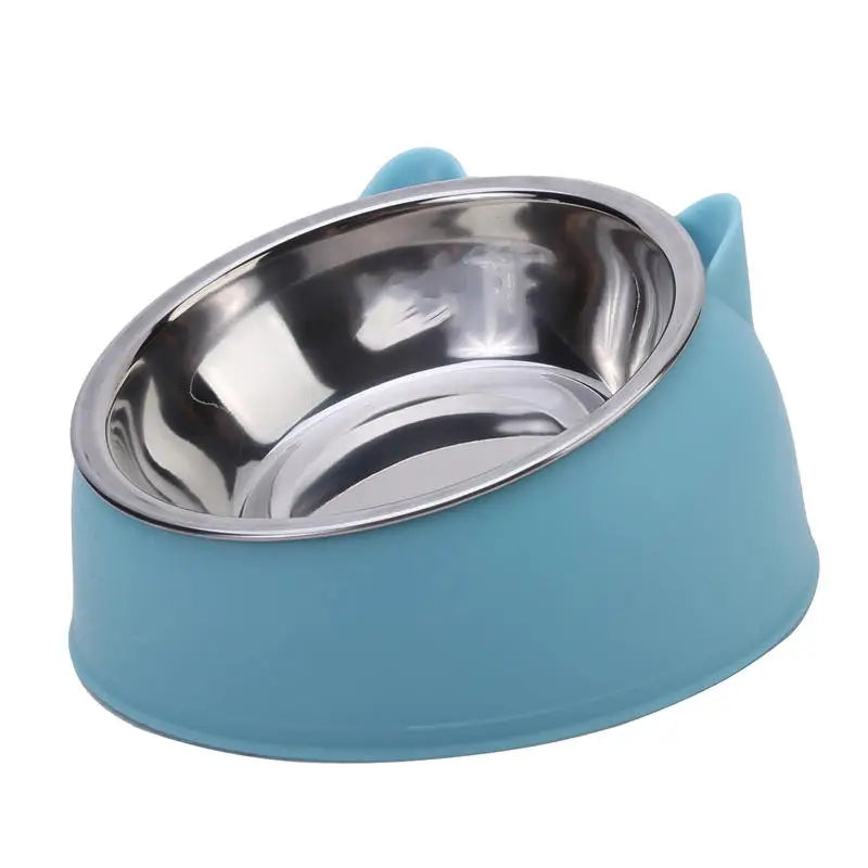 Inclined Stainless Pet Bowl