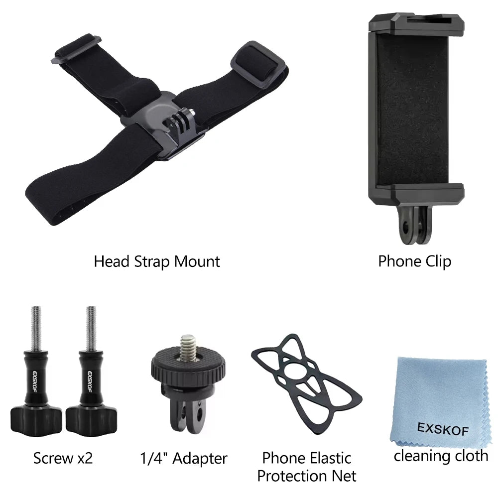 Action Camera Strap Kit