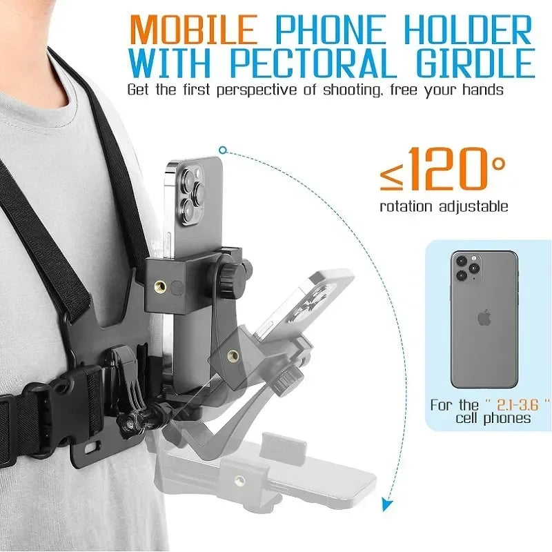 Chest Strap Phone Mount