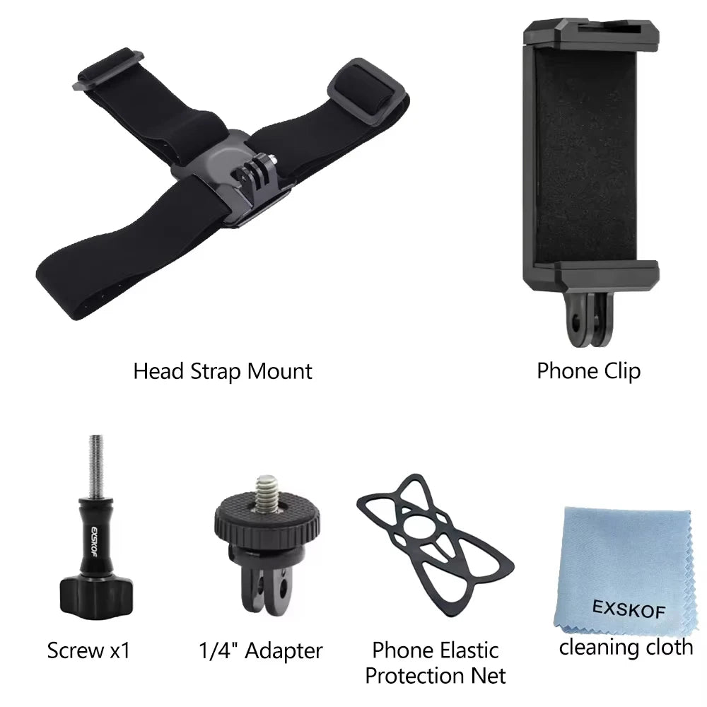 Action Camera Strap Kit