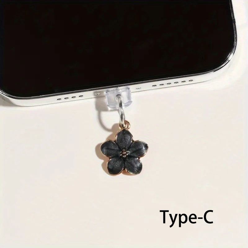 Flower Charm Dust Plug