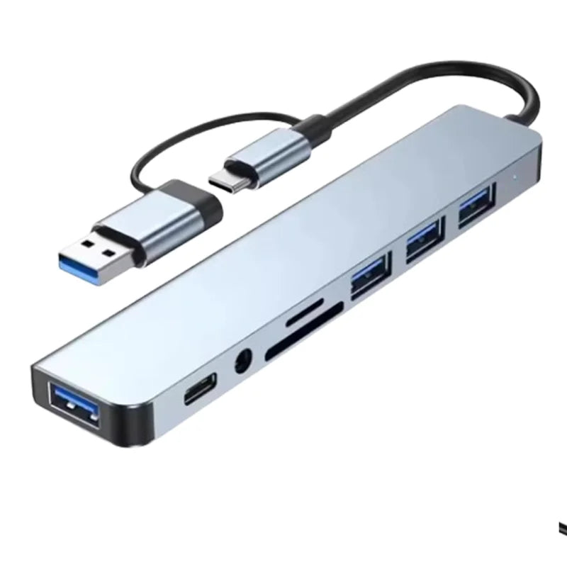 8-in-1 USB-C Docking Hub