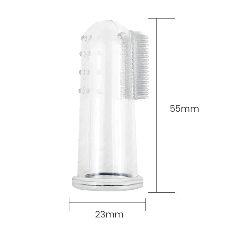 Teddy Silicone Finger Toothbrush