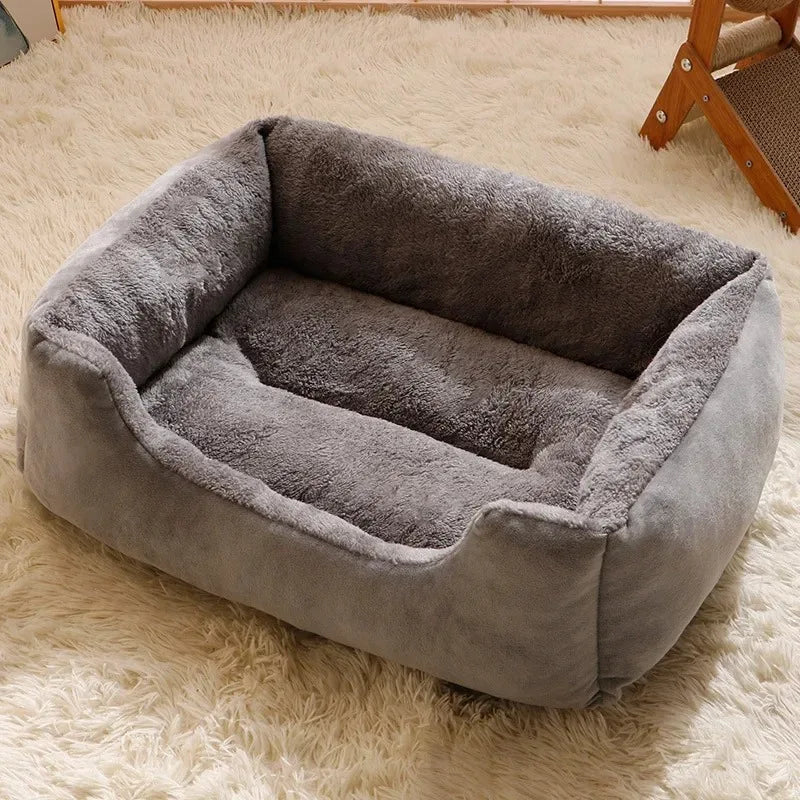 Plush Winter Pet Bed