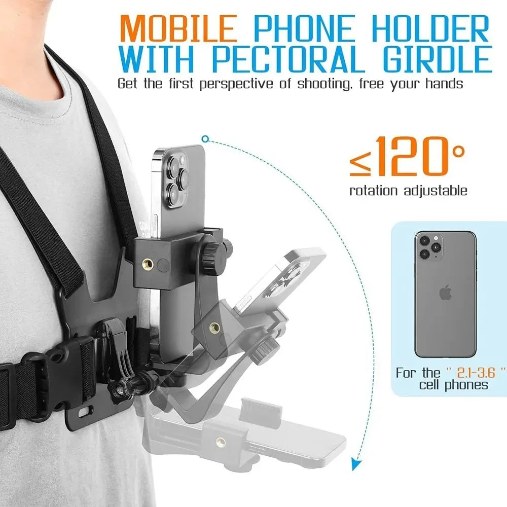 Chest Strap Phone Mount