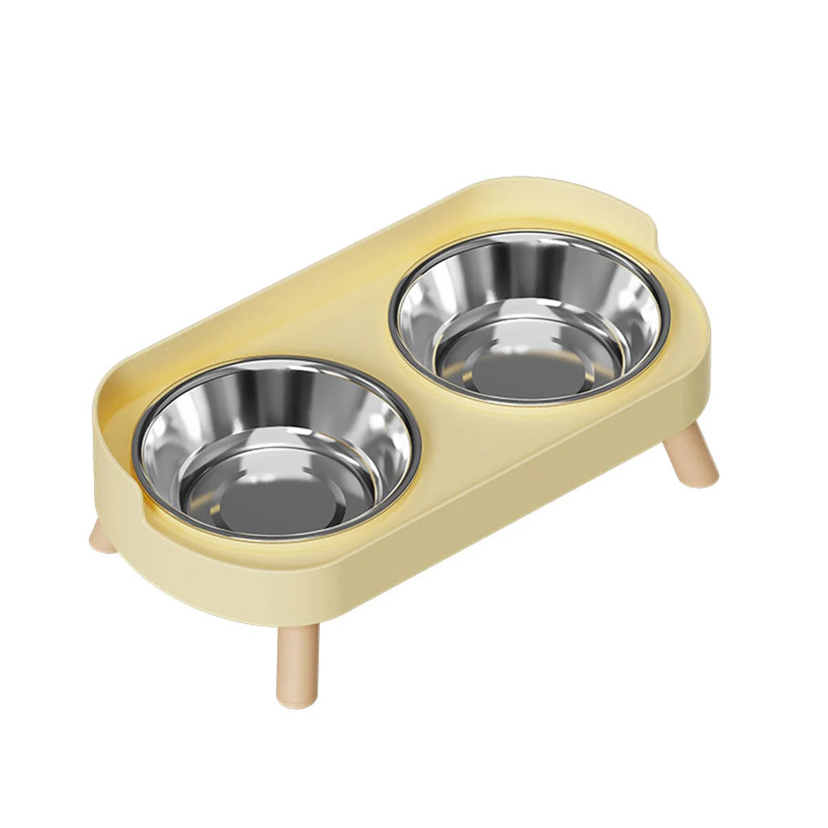 Dual Bowl Feeding Station