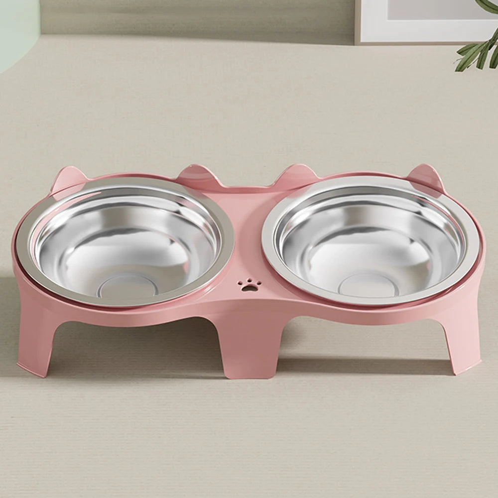 Anti-Tip Stainless Pet Bowl