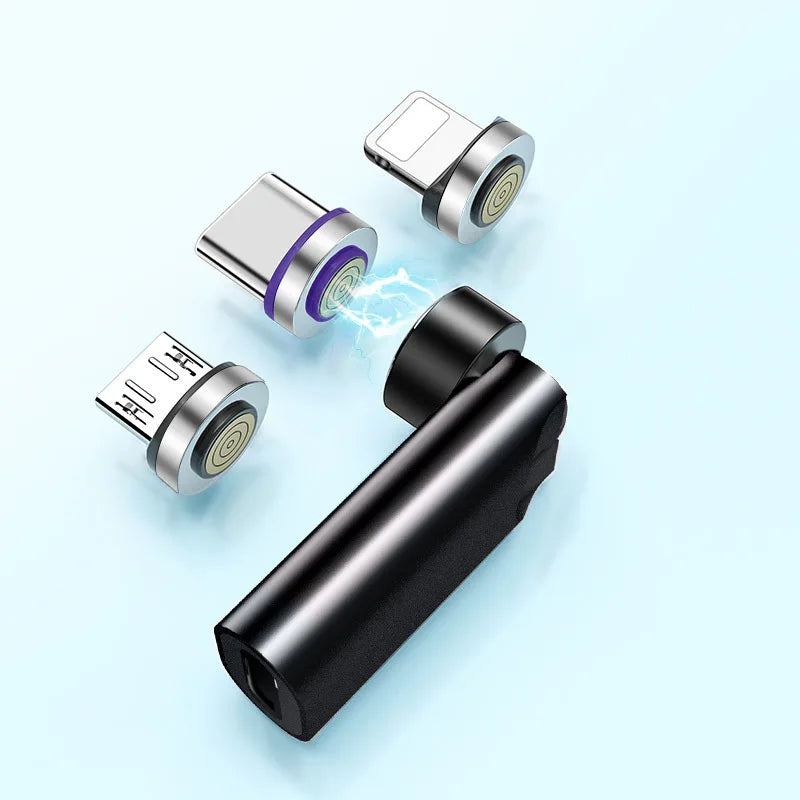 Rotating Magnetic Charge Adapter