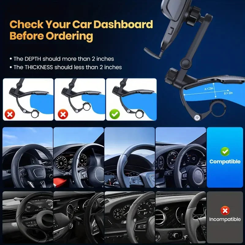 Multi-Angle Dashboard Mount