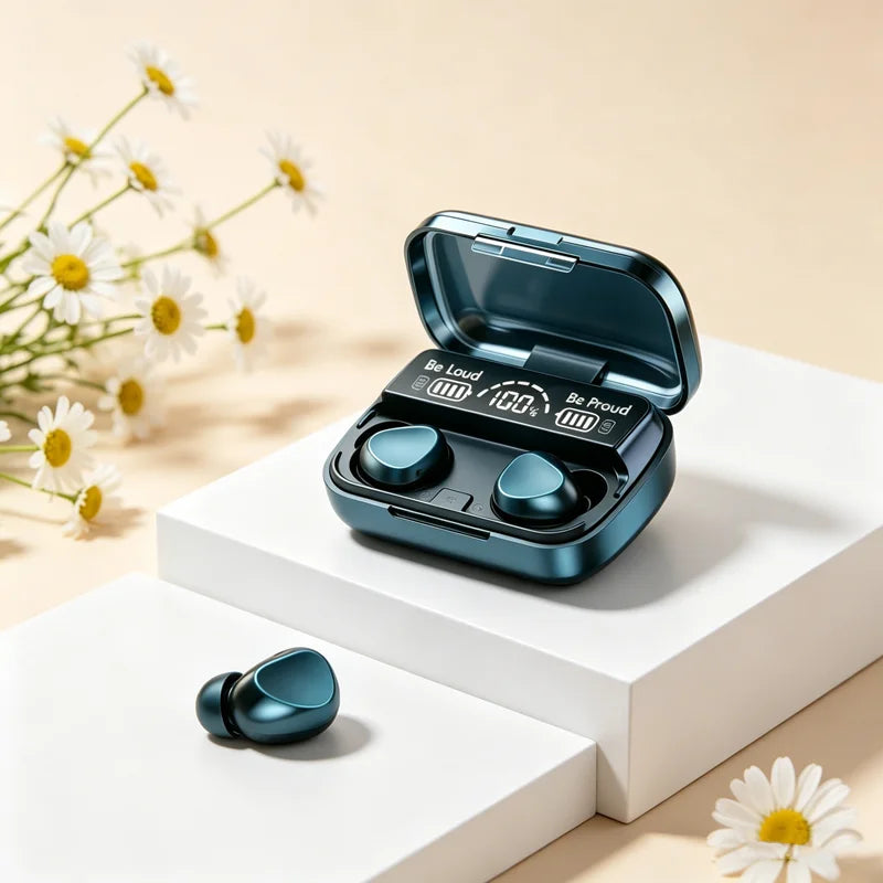 LED Display Wireless Earbuds