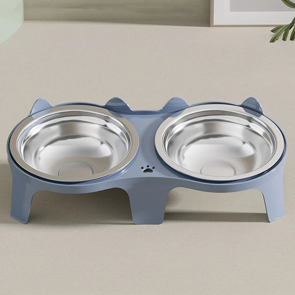Anti-Tip Stainless Pet Bowl