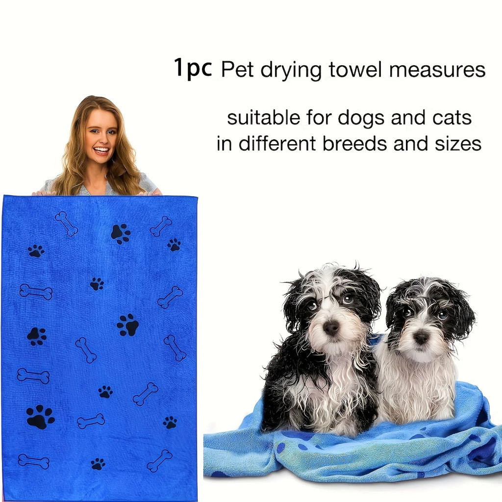 Quick-Dry Microfiber Pet Towel