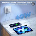 40W USB-C PD wall charger for iPhone