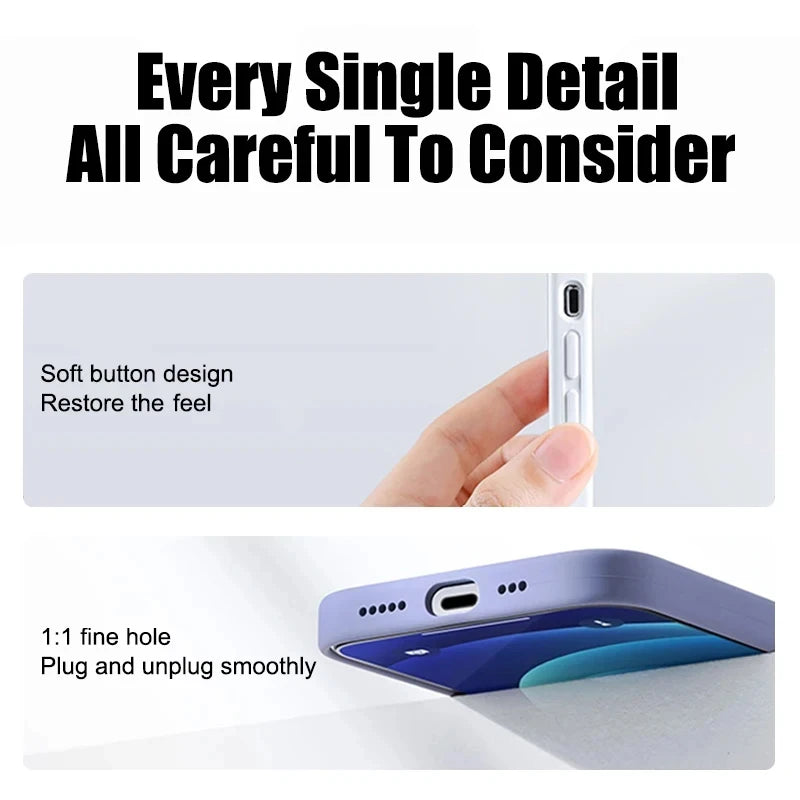 Liquid Silicone iPhone Case