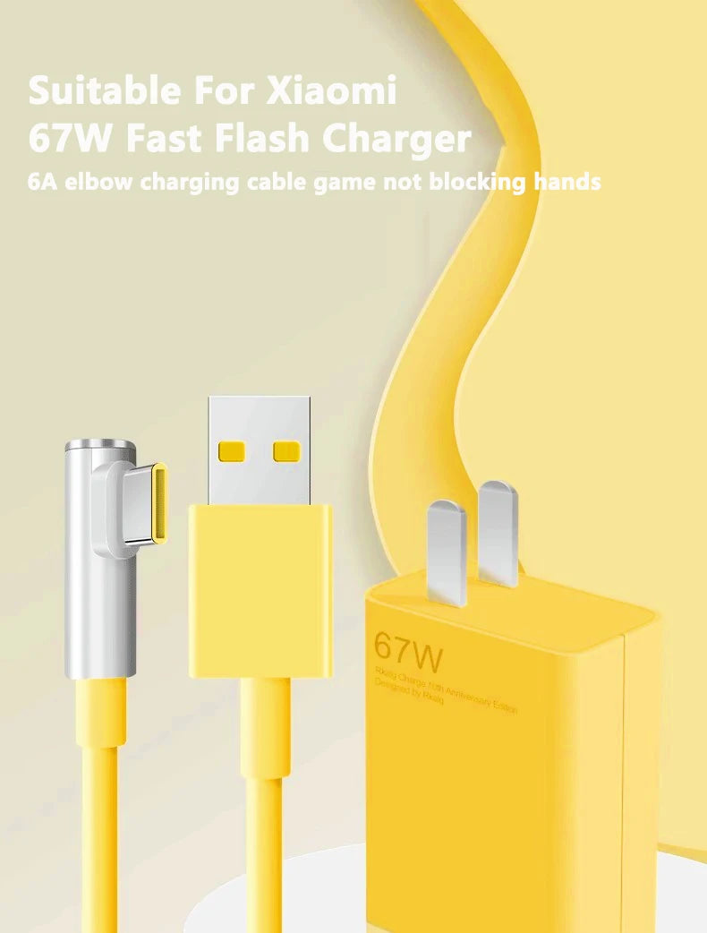 67W Fast Charge Cable
