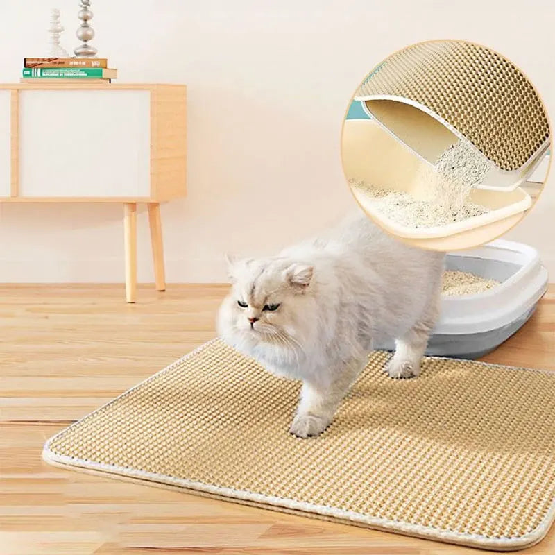 Double-Layer Litter Mat
