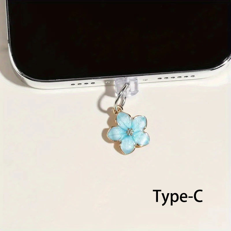 Flower Charm Dust Plug
