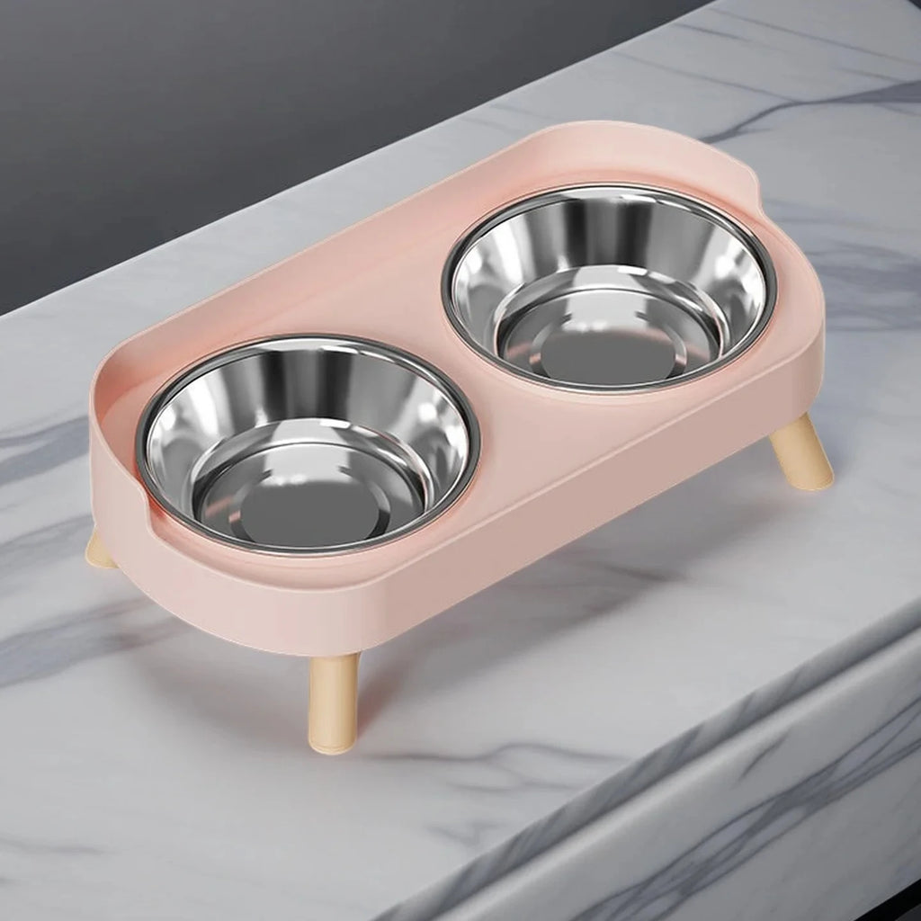 Dual Bowl Feeding Station