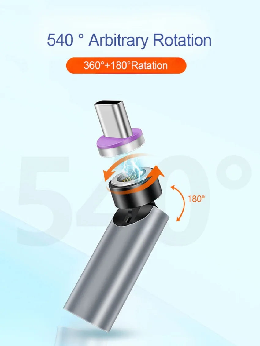 Rotating Magnetic Charge Adapter