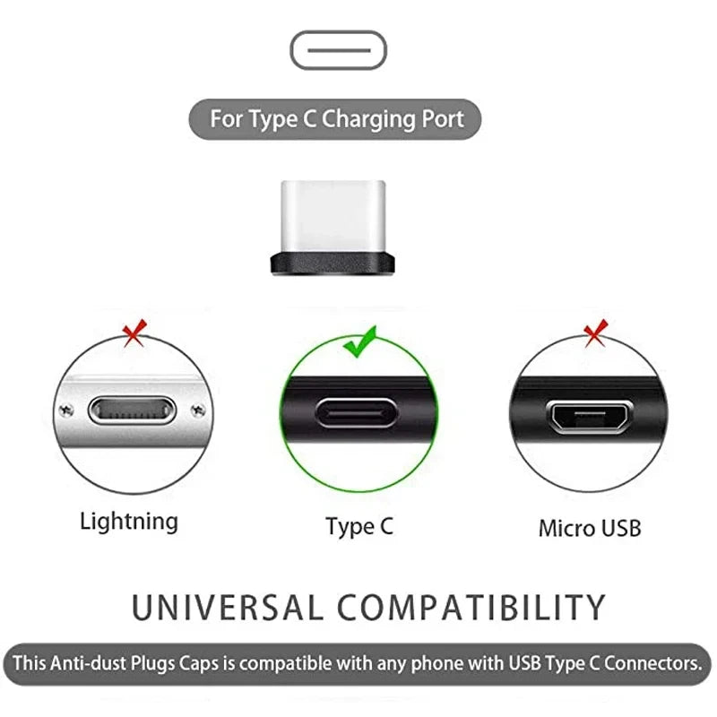 USB-C Dust Plug & Brush Set