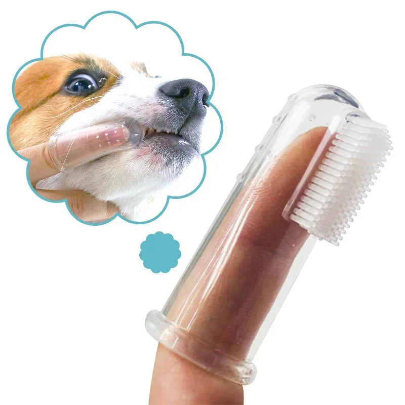 Teddy Silicone Finger Toothbrush
