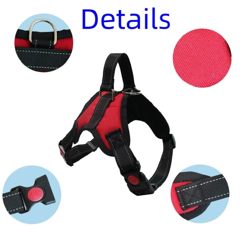 Reinforced Dog Vest Harness